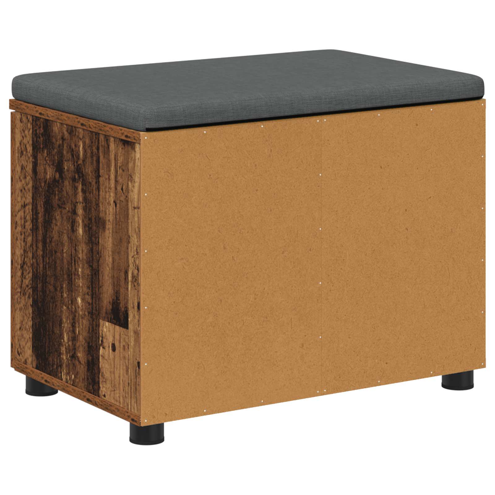 Haldna klop z blazino s shranjevanjem Star les 60 x 38 x 46 cm - slika 8