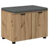vidaXL Hallipink K&auml;sit&ouml;&ouml; Tamm 60 x 38 x 46 cm