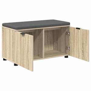 Chodbičková lavice s polštářem Sonoma dub 80 x 38 x 46 cm - obrázek 5