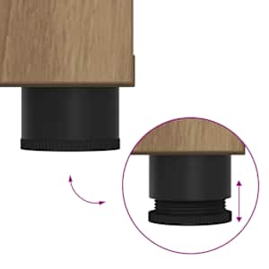 Chodbičková lavice s polštářem Řemeslný Dub 80 x 38 x 46 cm - obrázek 10