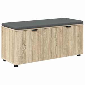Chodbičková lavice s polštářem Sonoma dub 100 x 38 x 46 cm - obrázek 2
