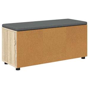 Chodbičková lavice s polštářem Sonoma dub 100 x 38 x 46 cm - obrázek 8