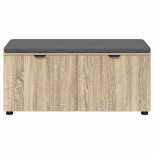 Chodbičková lavice s polštářem Sonoma dub 100 x 38 x 46 cm - obrázek 6