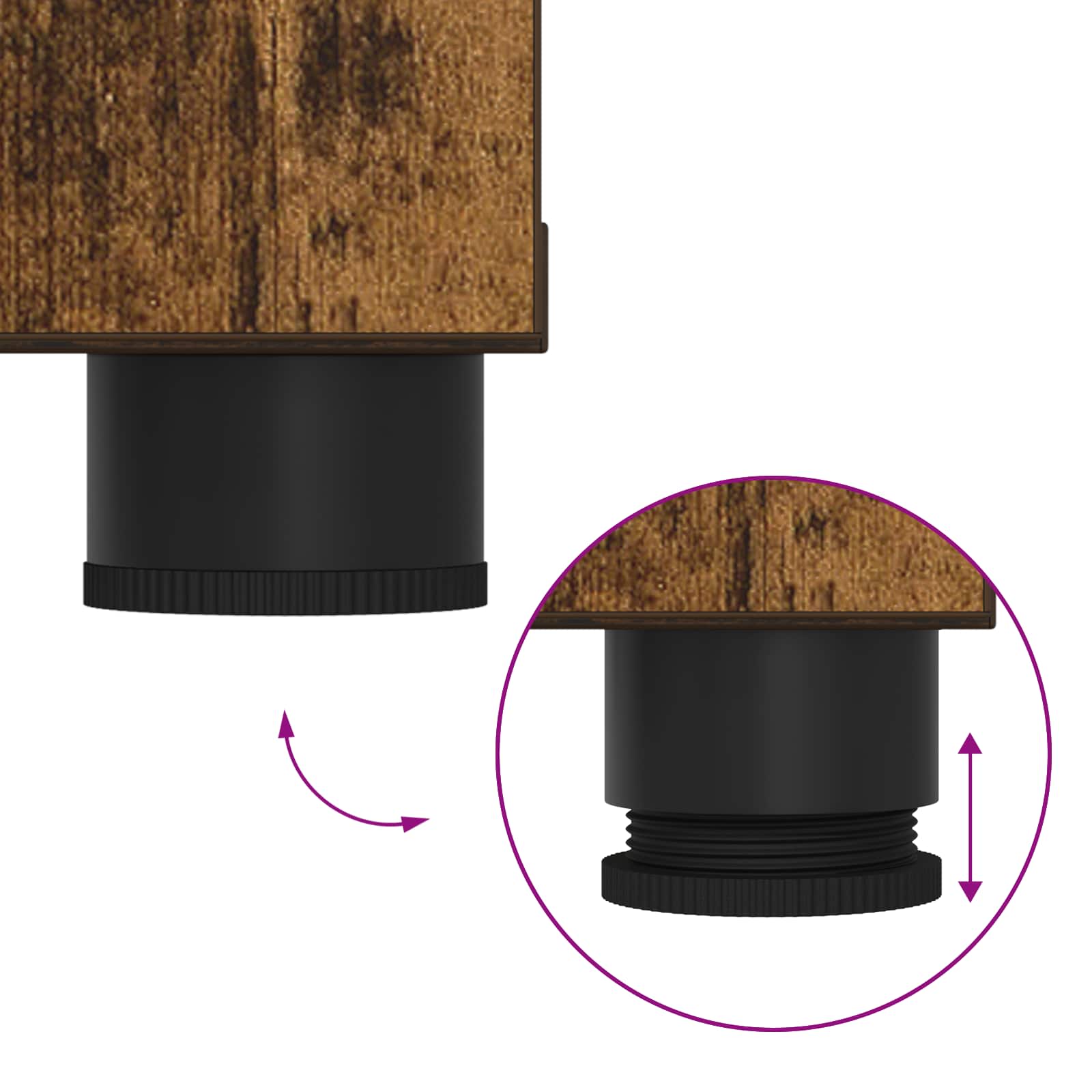 Пейка за коридор с възглавница Димян дъб 80 x 38 x 46 см - Image 11