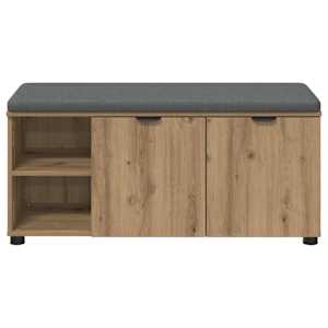 Chodbičková lavice s polštářem Řemeslný Dub 100 x 38 x 46 cm - obrázek 6