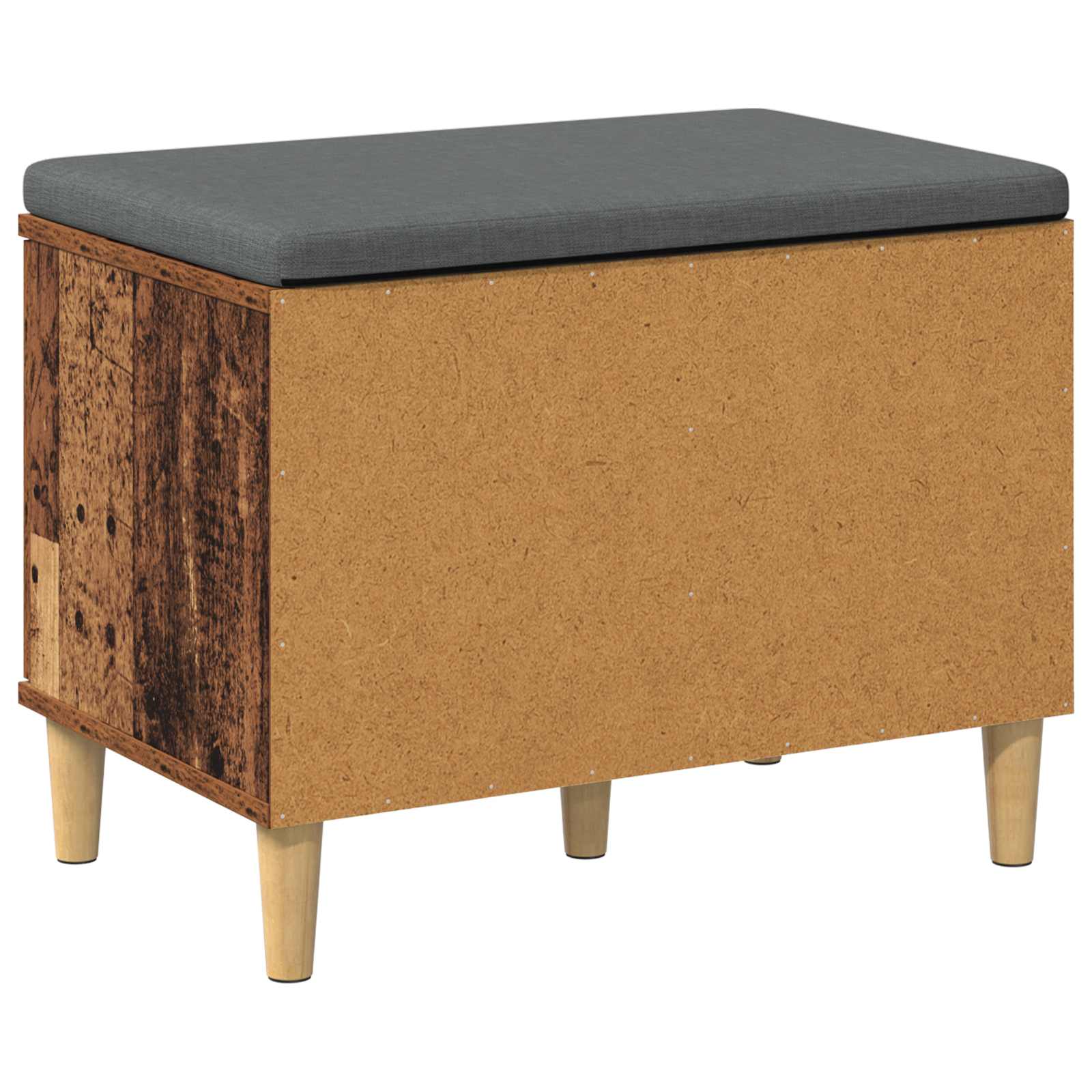 Haldna klop z blazino s shranjevanjem Star les 60 x 38 x 46 cm - slika 8