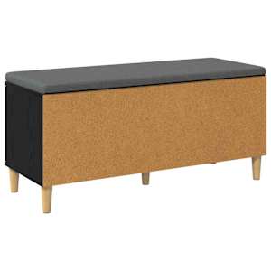 Chodbičková lavice s polštářem Černý Dub 100 x 38 x 46 cm - obrázek 8