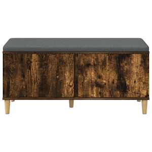 Chodbičková lavice s polštářem Uzený Dub 100 x 38 x 46 cm - obrázek 6