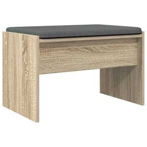 Chodbičková lavice s polštářem Sonoma dub 63 x 38 x 40 cm - obrázek 7