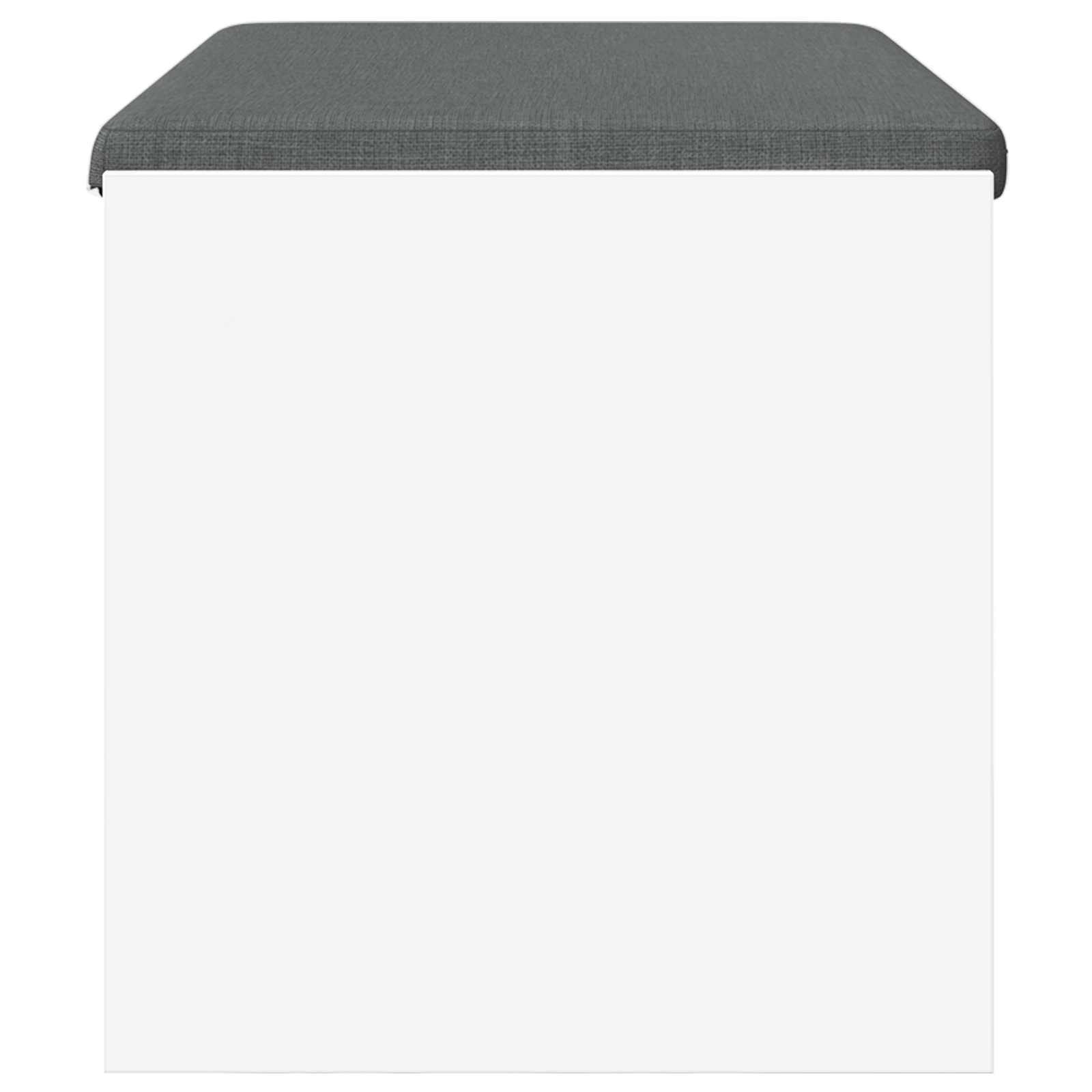 Haldna klop z blazino Bela 80 x 38 x 46 cm - slika 6