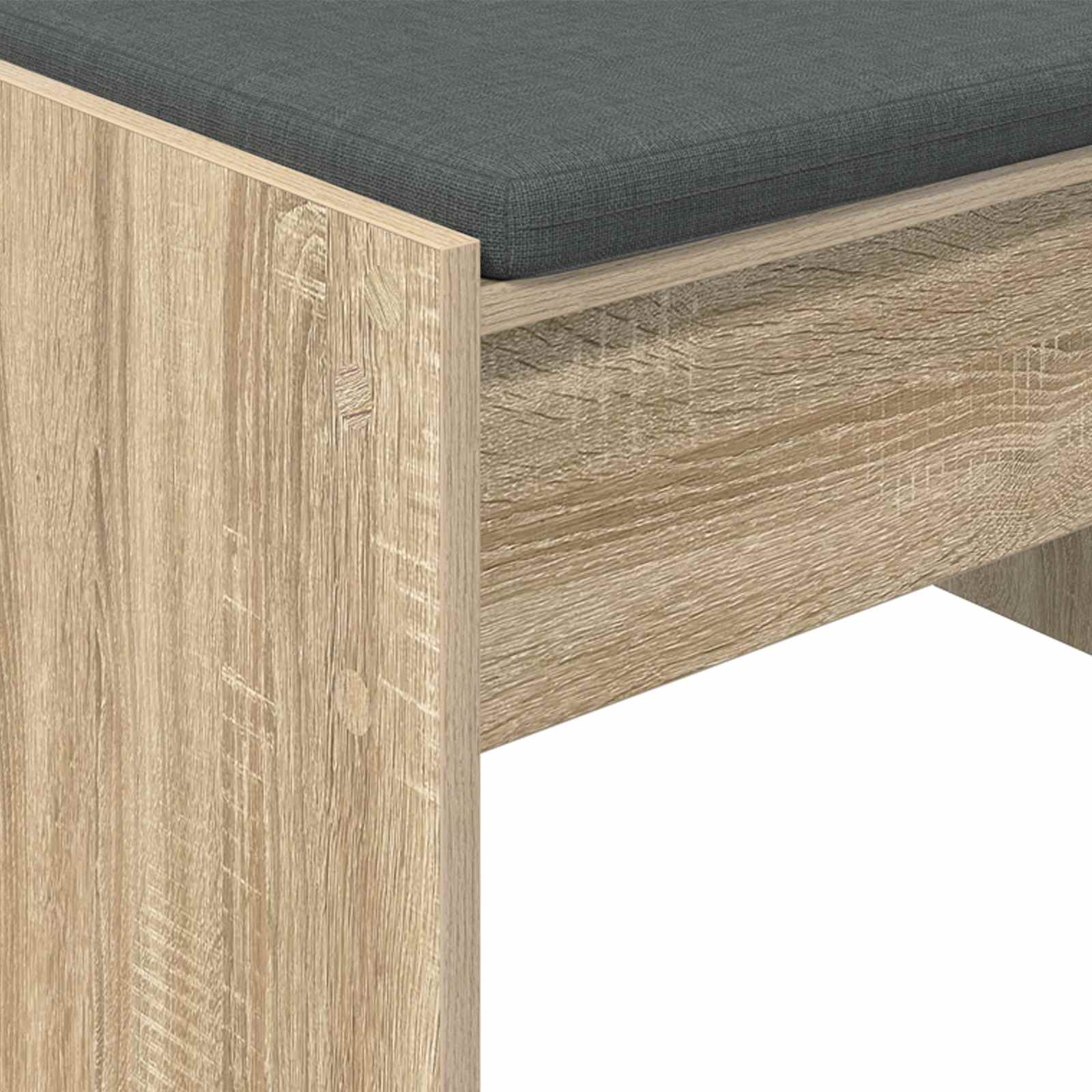 Haldna klop z blazino Sonoma hrast 103 x 38 x 40 cm - slika 8