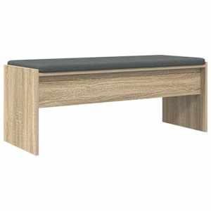 Chodbičková lavice s polštářem Sonoma dub 103 x 38 x 40 cm - obrázek 2