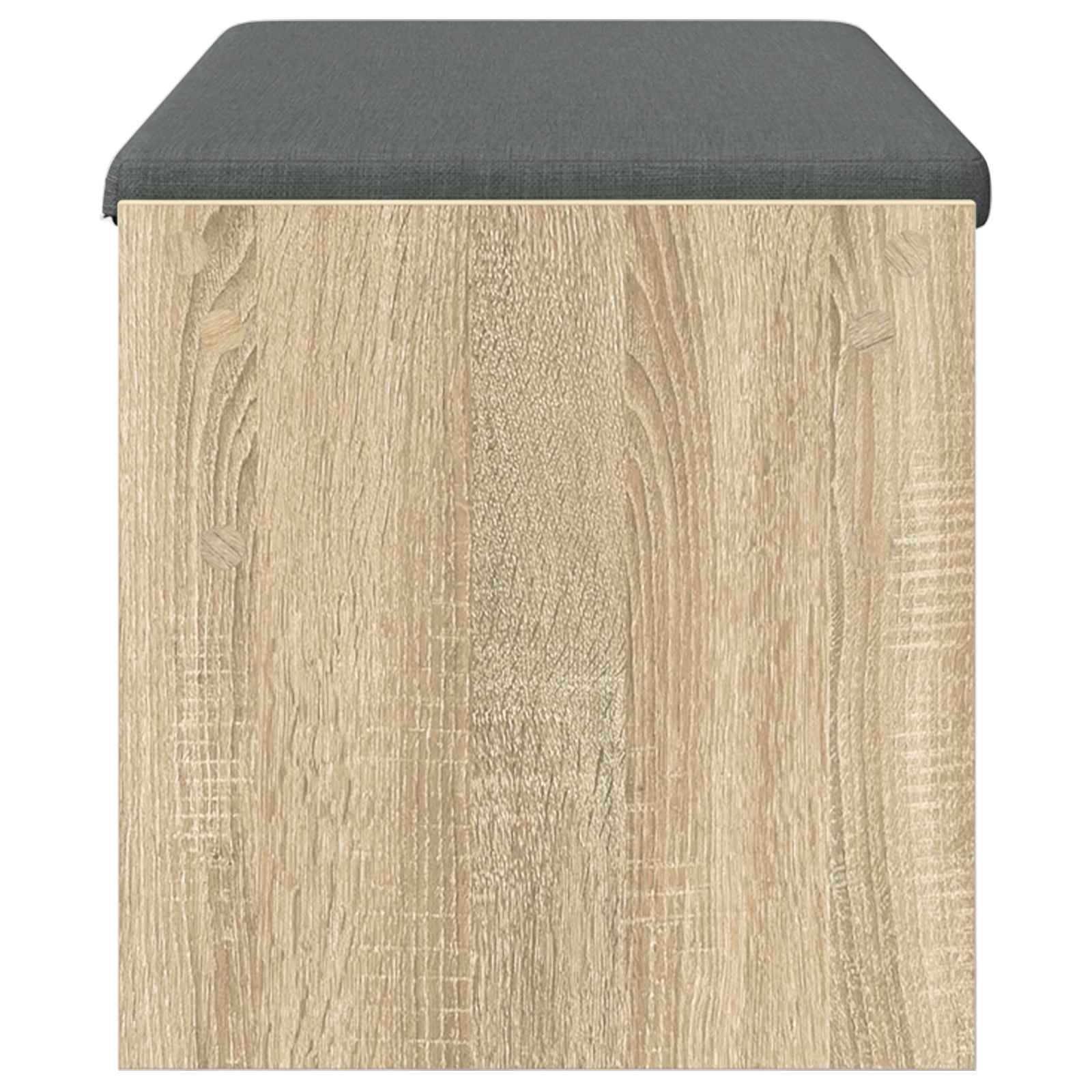 Haldna klop z blazino Sonoma hrast 103 x 38 x 40 cm - slika 6