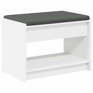 vidaXL Hallipink Valge 63 x 38 x 45 cm
