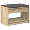 vidaXL Hallipink Sonoma tamm 63 x 38 x 45 cm