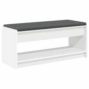 vidaXL Hallipink Valge 103 x 38 x 45 cm