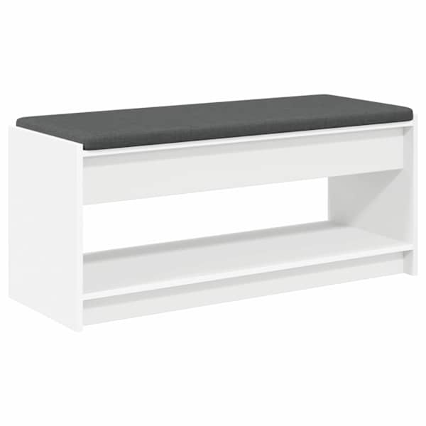 vidaXL Hallipink Valge 103 x 38 x 45 cm