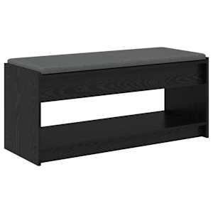 Chodbičková lavice s polštářem Černý Dub 103 x 38 x 45 cm - obrázek 7