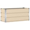 vidaXL Taimekast Ebarealne 100 x 40 x 45 cm Teras