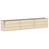 vidaXL Taimekast Ebarealne 240 x 40 x 45 cm Teras