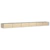 vidaXL Taimekast Ebarealne 600 x 80 x 45 cm Teras