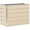 vidaXL Taimekast Ebarealne 100 x 50 x 75 cm Tsinkteras