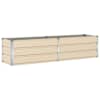 vidaXL Taimekast Ebarealne 195 x 50 x 45 cm Tsinkteras