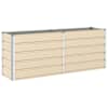 vidaXL Taimekast Ebarealne 195 x 50 x 75 cm Tsinkteras