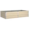 vidaXL Taimekast Ebarealne 195 x 100 x 45 cm Tsingitud teras