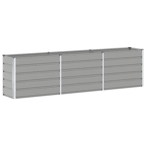 vidaXL Taimekast Helehall 290 x 50 x 75 cm Tsinkteras