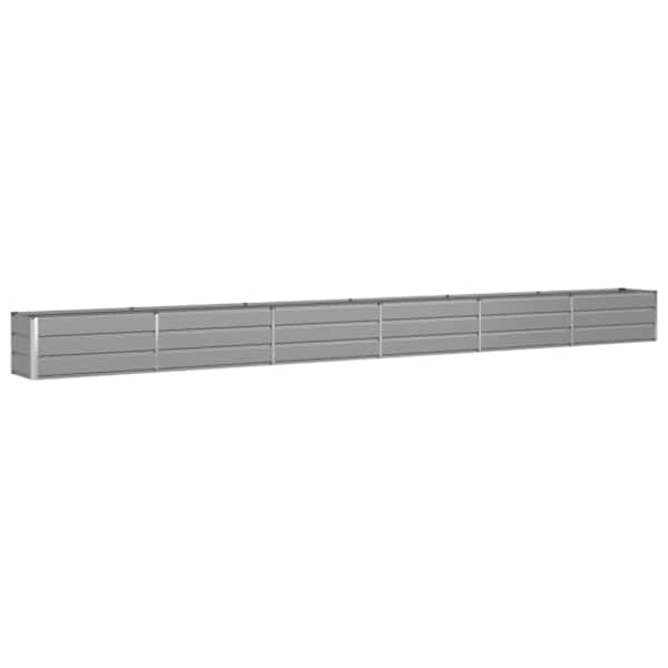 vidaXL Taimekast Helehall 580 x 50 x 45 cm Tsinkteras