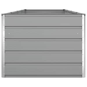 Truhlík Světle šedá 385 x 100 x 75 cm Pozinkovaná ocel - obrázek 6