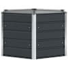 vidaXL Taimekast Antratsiit 129 x 129 x 75 cm Teras