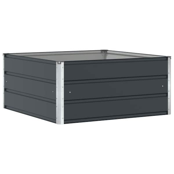 vidaXL Taimekast Antratsiit 100 x 100 x 45 cm Teras
