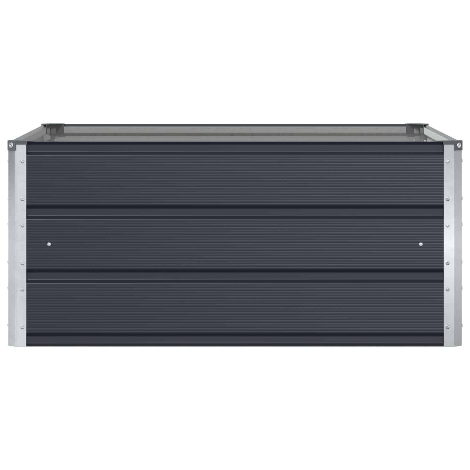 Plantenbak Antraciet 100 x 100 x 45 cm Staal image 4