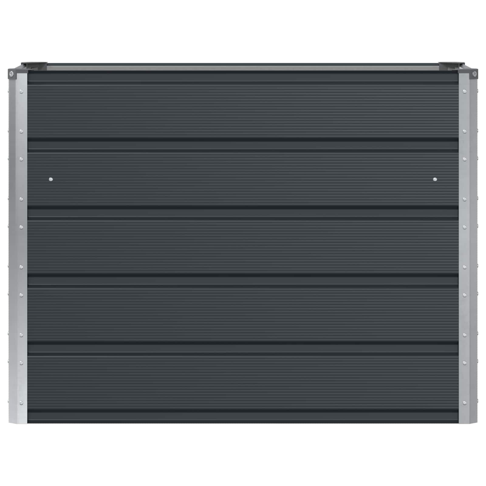 Plantenbak Antraciet 100 x 40 x 75 cm Staal image 4