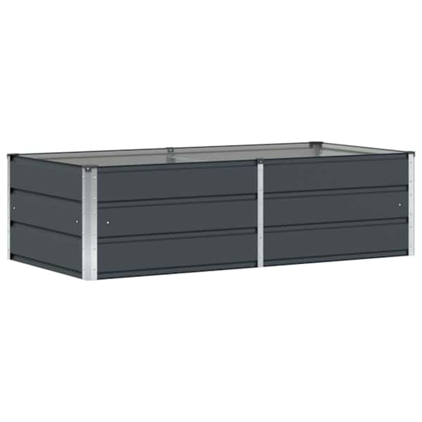 vidaXL Taimekast Antratsiit 160 x 80 x 45 cm Teras