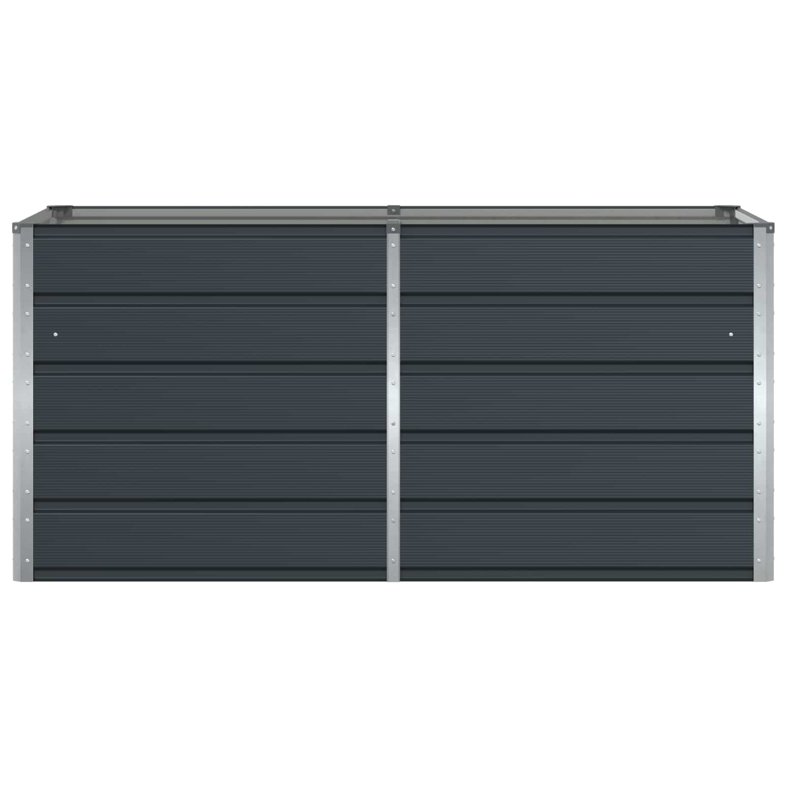 Plantenbak Antraciet 160 x 80 x 75 cm Staal image 4