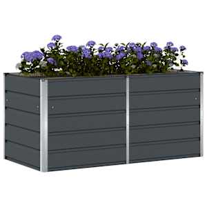 Truhlík Antracit 160 x 80 x 75 cm Ocel - obrázek 3