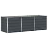 vidaXL Taimekast Antratsiit 240 x 80 x 75 cm Teras