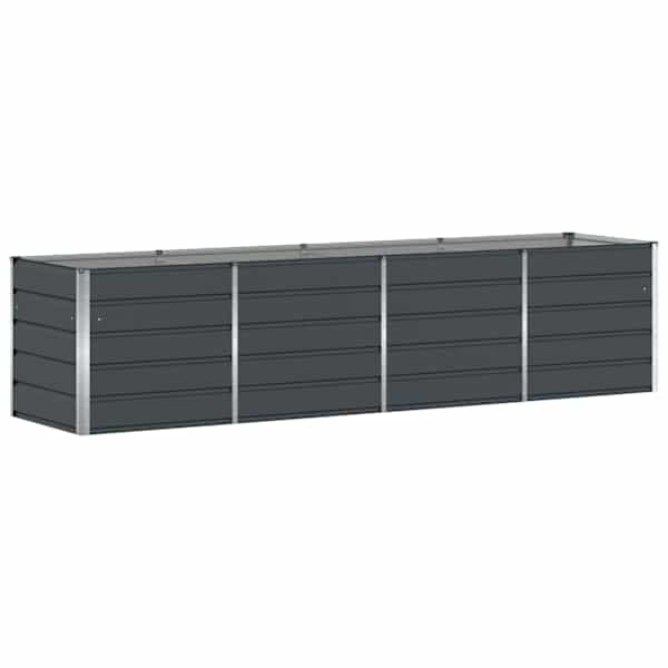 vidaXL Taimekast Antratsiit 320 x 80 x 75 cm Teras