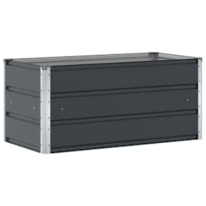 vidaXL Taimekast Antratsiit 100 x 50 x 45 cm Tsinkteras