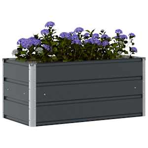 Truhlík Antracit 100 x 50 x 45 cm Pozinkovaná ocel - obrázek 3