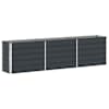 vidaXL Taimekast Antratsiit 290 x 50 x 75 cm Tsinkteras