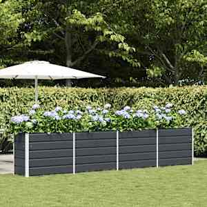 Cvetlično korito Antracit 480 x 50 x 45 cm Cinkana jeklena