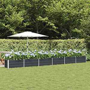 Cvetlično korito Antracit 480 x 50 x 45 cm Cinkana jeklena