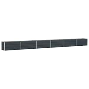 Truhlík Antracit 580 x 50 x 45 cm Pozinkovaná ocel - obrázek 2