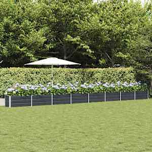 Cvetlično korito Antracit 480 x 50 x 45 cm Cinkana jeklena