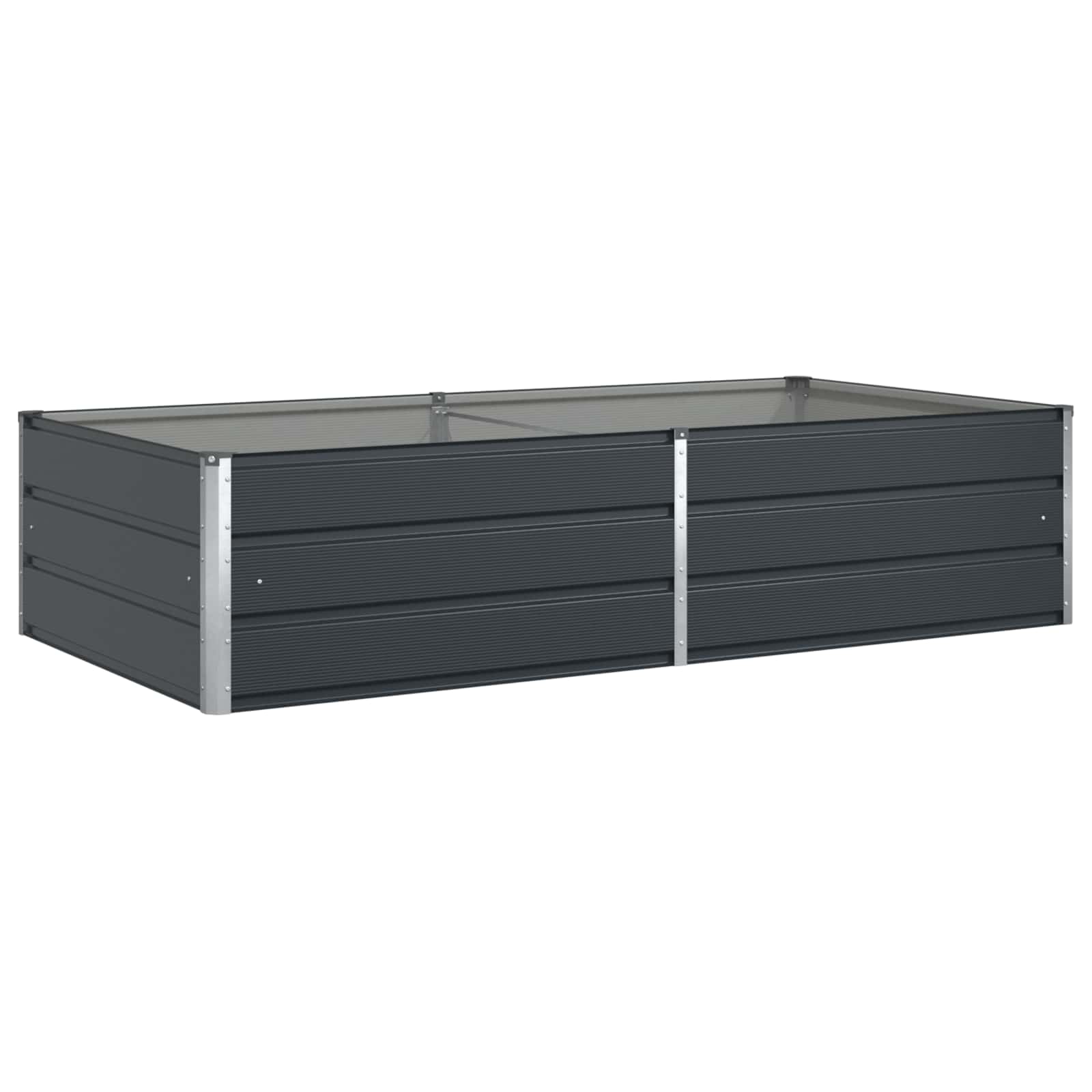 VidaXL Plantenbak Antraciet 195 X 100 X 45 Cm Gegevens Staal