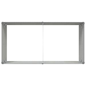 Truhlík Antracit 195 x 100 x 45 cm Pozinkovaná ocel - obrázek 7
